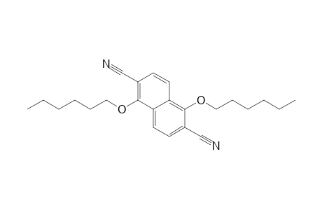 1,5-Dihexoxynaphthalene-2,6-dicarbonitrile