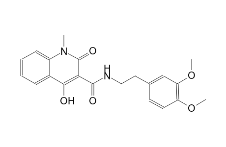 N-[2-(3,4-dimethoxyphenyl)ethyl]-4-hydroxy-1-methyl-2-oxo-1,2-dihydro-3-quinolinecarboxamide