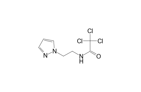 2,2,2-Trichloro-N-(2-(pyrazol-1-yl)ethyl)acetamide