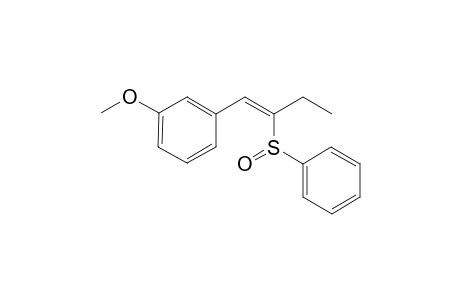 1-(4-Methoxyphenyl)-2-phenylsulfoxo-1-butene