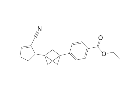 ethyl 4-[3-(2-cyanocyclopent-2-en-1-yl)-1-bicyclo[1.1.1]pentanyl]benzoate