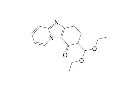 8-(diethoxymethyl)-7,8-dihydro-6H-pyrido[1,2-a]benzimidazol-9-one