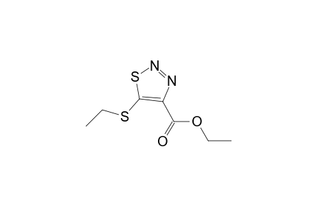 5-(ethylthio)-4-thiadiazolecarboxylic acid ethyl ester