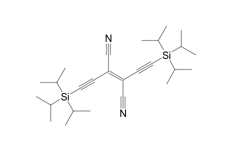 (E)-2,3-Bis[(triisopropylsilyl)ethynyl]but-2-enedinitrile