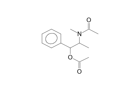 Acetamide, N-[2-(acetyloxy)-1-methyl-2-phenylethyl]-N-methyl-