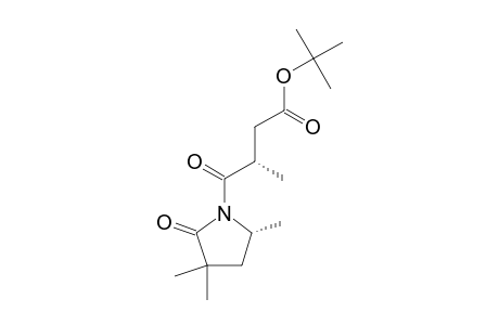 (2'S,5R)-1-{2'-[(TERT.-BUTOXYCARBONYL)-METHYL]-PROPIONYL}-3,3,5-TRIMETHYLPYRROLIDIN-2-ONE