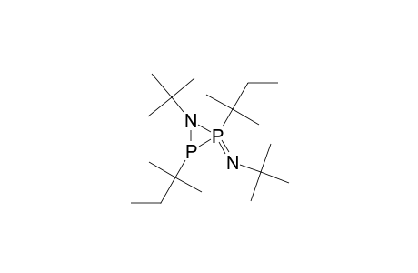 2,3-ditert-amyl-1-tert-butyl-2-tert-butylimino-1-aza-2$l^{5},3-diphosphacyclopropane