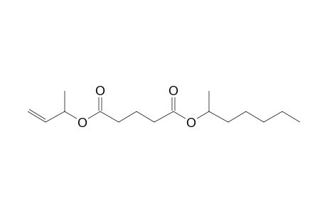 Glutaric acid, but-3-en-2-yl hept-2-yl ester