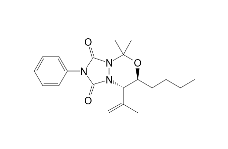 (7S,8S)-7-butyl-5,5-dimethyl-2-phenyl-8-prop-1-en-2-yl-7,8-dihydro-[1,2,4]triazolo[1,2-c][1,3,4]oxadiazine-1,3-dione