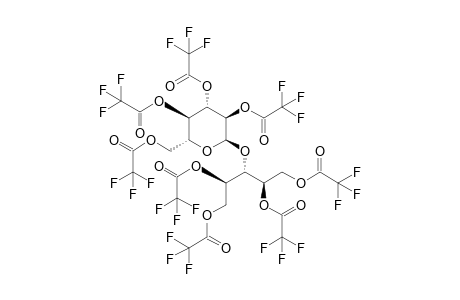 3-O-.alpha.-D-glucopyranosyl-D-arabinitol octakis(trifluoroacetate)
