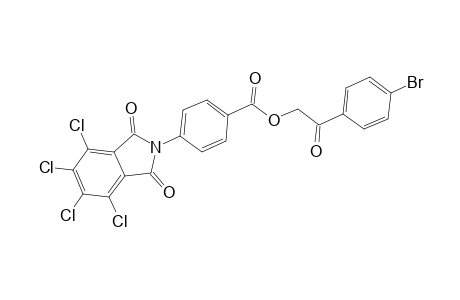 2-(4-Bromophenyl)-2-oxoethyl 4-(4,5,6,7-tetrachloro-1,3-dioxo-1,3-dihydro-2H-isoindol-2-yl)benzoate