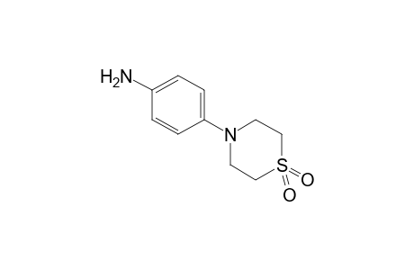 Benzenamine, 4-(1,1-dioxido-4-thiomorpholinyl)-