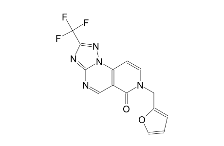 pyrido[3,4-e][1,2,4]triazolo[1,5-a]pyrimidin-6(7H)-one, 7-(2-furanylmethyl)-2-(trifluoromethyl)-