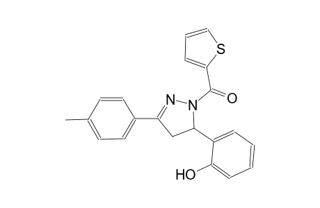 phenol, 2-[4,5-dihydro-3-(4-methylphenyl)-1-(2-thienylcarbonyl)-1H-pyrazol-5-yl]-