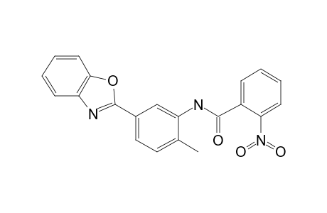 N-[(5-Benzoxazol-2-yl)-2-methylphenyl]-2-nitrobenzamide