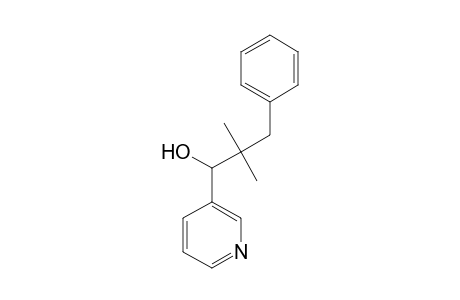 3-Pyridinemethanol, alpha-(1,1-dimethyl-2-phenylethyl)-