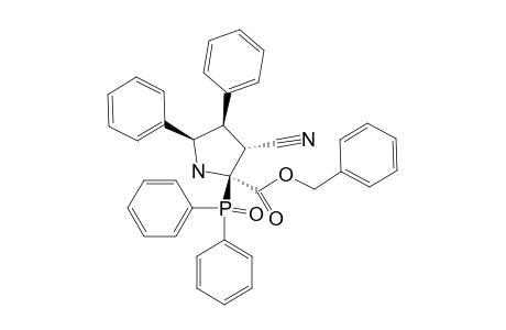 (2-ALPHA,3-ALPHA,4-BETA,5-BETA)-(+/-)-PHENYLMETHYL-3-CYANO-2-(DIPHENYLPHOSPHINYL)-4,5-DIPHENYL-2-PYRROLIDINE-CARBOXYLATE