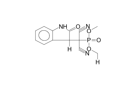 DIMETHYL[DICYANO(2,3-DIHYDRO-2-OXO-1H-INDOL-3-YL)METHYL]PHOSPHONATE