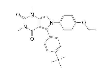 5-(4-tert-butylphenyl)-6-(4-ethoxyphenyl)-1,3-dimethyl-1H-pyrrolo[3,4-d]pyrimidine-2,4(3H,6H)-dione