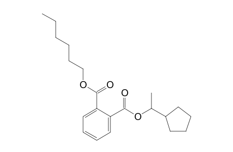 Phthalic acid, 1-cyclopentylethyl hexyl ester