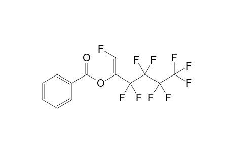 1-(per-Fluorobutyl)-1-(benzoyloxy)-2-fluoroethylene
