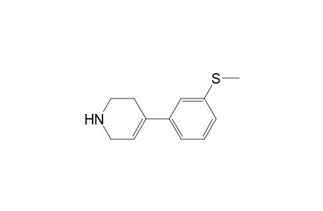 4-(3-Methylsulfanyl-phenyl)-1,2,3,6-tetrahydro-pyridine