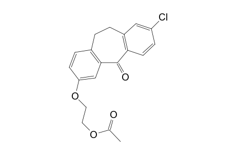 2-Chloro-7-(2-acetoxyethoxy)-10,11-dihydro-dibenzo[a,d]cyclohepten-5-one