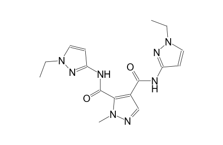 1H-pyrazole-4,5-dicarboxamide, N~4~,N~5~-bis(1-ethyl-1H-pyrazol-3-yl)-1-methyl-