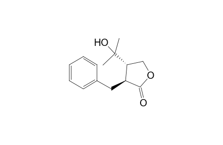 (3S,4S)-3-Benzyl-4-(hydroxypropan-2-yl)tetrahydrofuran-2-one