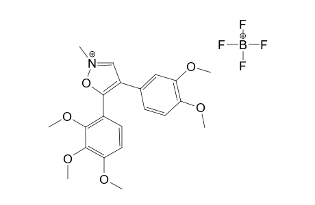 N-METHYL-4-(3,4-DIMETHOXYPHENYL)-5-(2,3,4-TRIMETHOXYPHENYL)-ISOXAZOLIUM-TETRAFLUOROBORATE