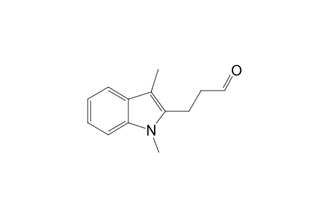 3-(1,3-dimethyl-1H-indol-2-yl)propanal
