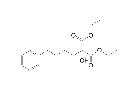 5-Phenyl-1,1-bis(ethoxycarbonyl)-pentane-1-ol
