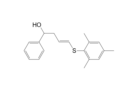 Benzenemethanol, .alpha.-[3-[(2,4,6-trimethylphenyl)thio]-2-propenyl]-, (E)-