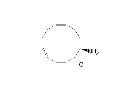 4,8-Cyclododecadien-1-amine, 12-chloro-, (1R*,4E,8E,12R*)-