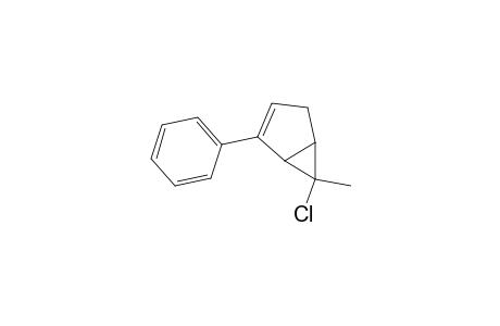 6-Chloro-6-methyl-2-phenylbicyclo[3.1.0]hex-2-ene