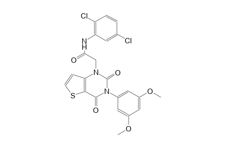 N-(2,5-dichlorophenyl)-2-(3-(3,5-dimethoxyphenyl)-2,4-dioxo-3,4-dihydrothieno[3,2-d]pyrimidin-1(2H)-yl)acetamide