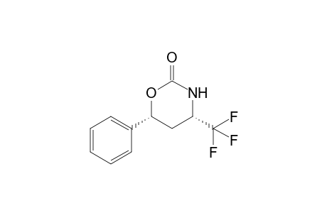 (cis)-6-Phenyl-4-(trifluoromethyl)-1,3-oxazinan-2-one