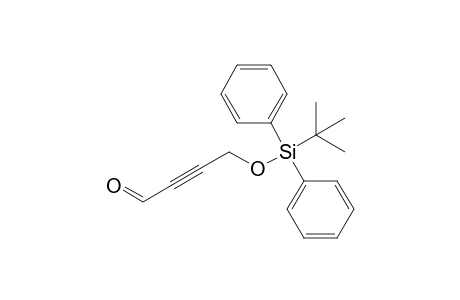 4-[tert-butyl(diphenyl)silyl]oxybut-2-ynal