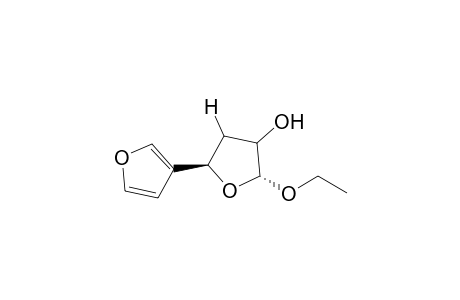 [2,3'-Bifuran]-4-ol, 5-ethoxy-2,3,4,5-tetrahydro-, [2R-(2.alpha.,3.beta.,5.alpha.)]-