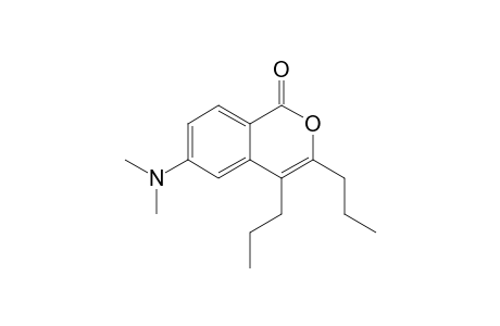 6-(Dimethylamino)-3,4-di-n-propyl-1H-isochromen-1-one
