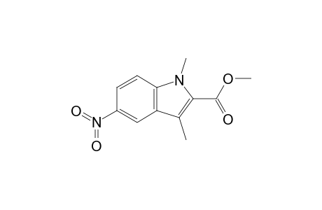1,3-Dimethyl-5-nitro-2-indolecarboxylic acid methyl ester