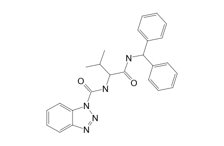 N-(1-BENZOTRIAZOLECARBONYL)-L-VALINE-BENZHYDRYLAMIDE