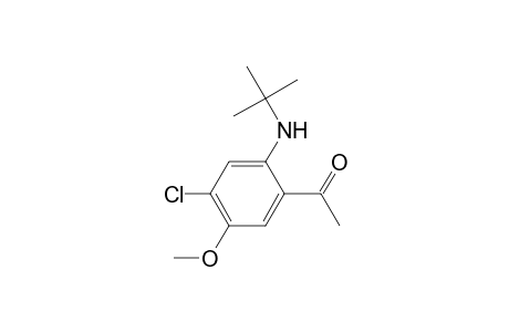 1-[2-(tert-butylamino)-4-chloranyl-5-methoxy-phenyl]ethanone