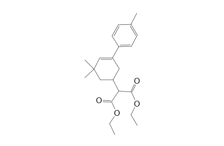 [5,5-Dimethyl-3-(4-methylphenyl)-3-cyclohexen-1-yl]propanedioic acid diethyl ester