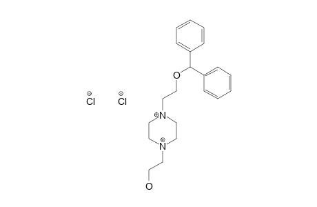 4-[2-(DIPHENYLMETHOXY)ETHYL]-1-PIPERAZINEETHANOL, DIHYDROCHLORIDE