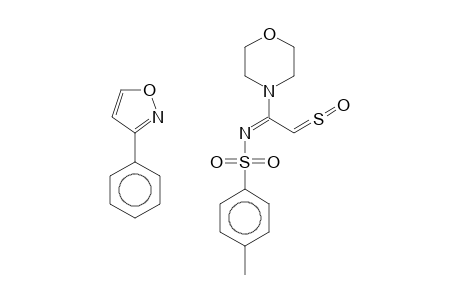 alpha-[3'-(PHENYL)ISOXAZOLYL]-alpha-(E)-SULFINYL-N-(4-METHYLPHENYLSULFONYL)MORPHOLINOACETAMIDINE