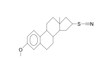 16a-Thiocyanato-3-methoxy-1,3,5(10)-estratriene