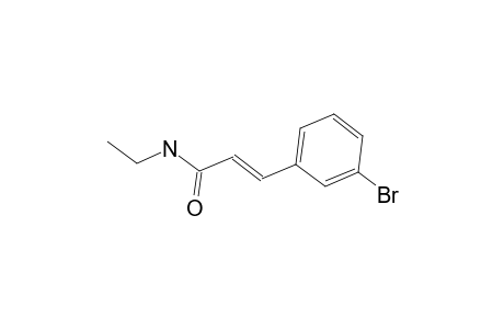 trans-3-Bromo-N-ethylcinnamamide