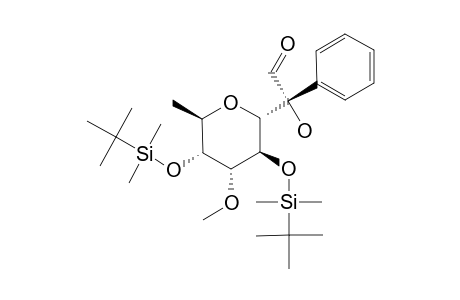 (2R)-3,7-ANHYDRO-2-PHENYL-4,6-BIS-O-TERT.-BUTYLDIMETHYLSILYL-5-O-METHYL-8-DEOXY-ALPHA-D-ALTRO-OCTITAL