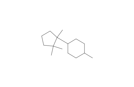 1-(4-Methylcyclohexyl)-1,2,2-trimethylcyclopentane
